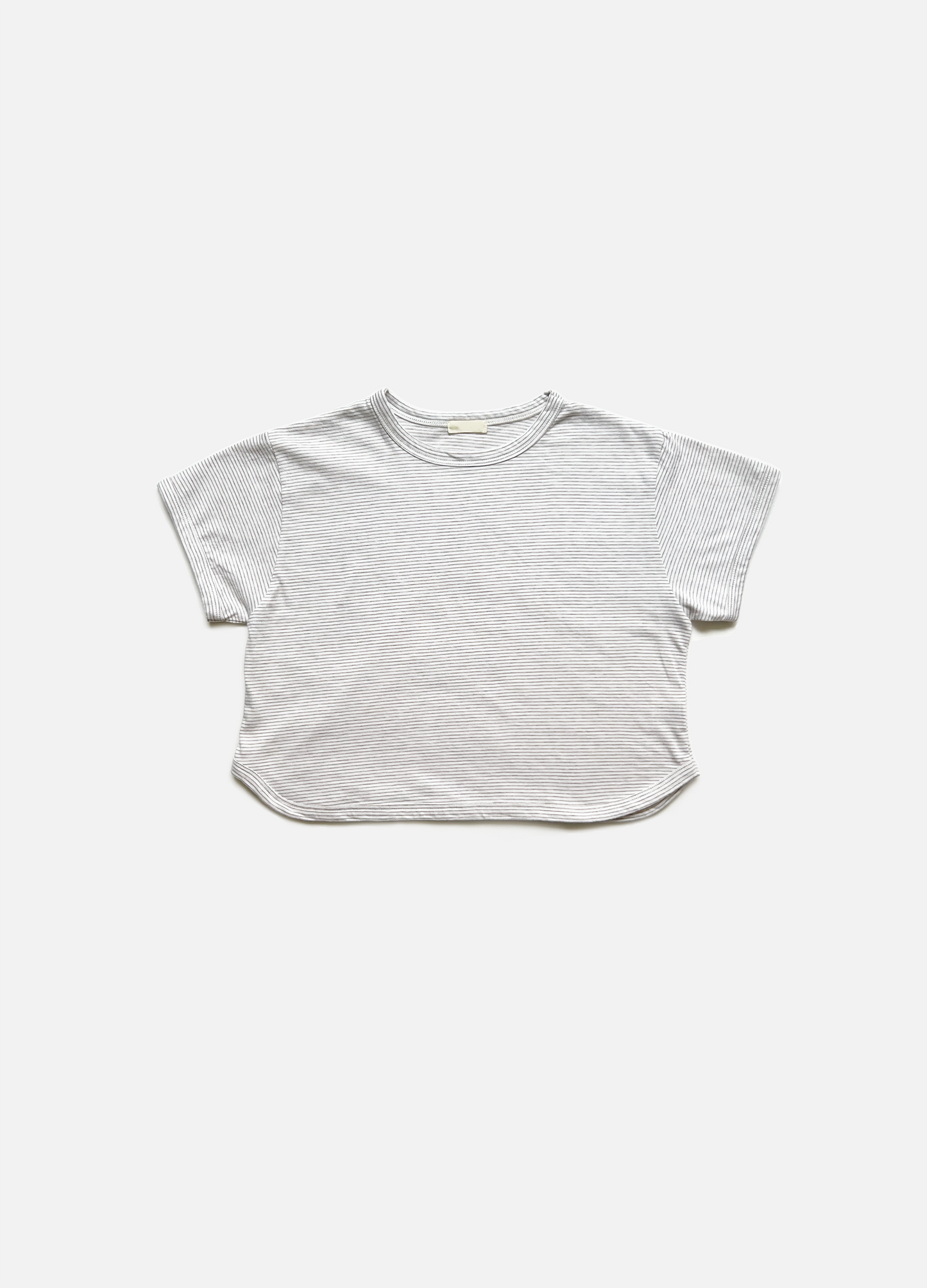 Boxy Stripe Short Sleeve Tee