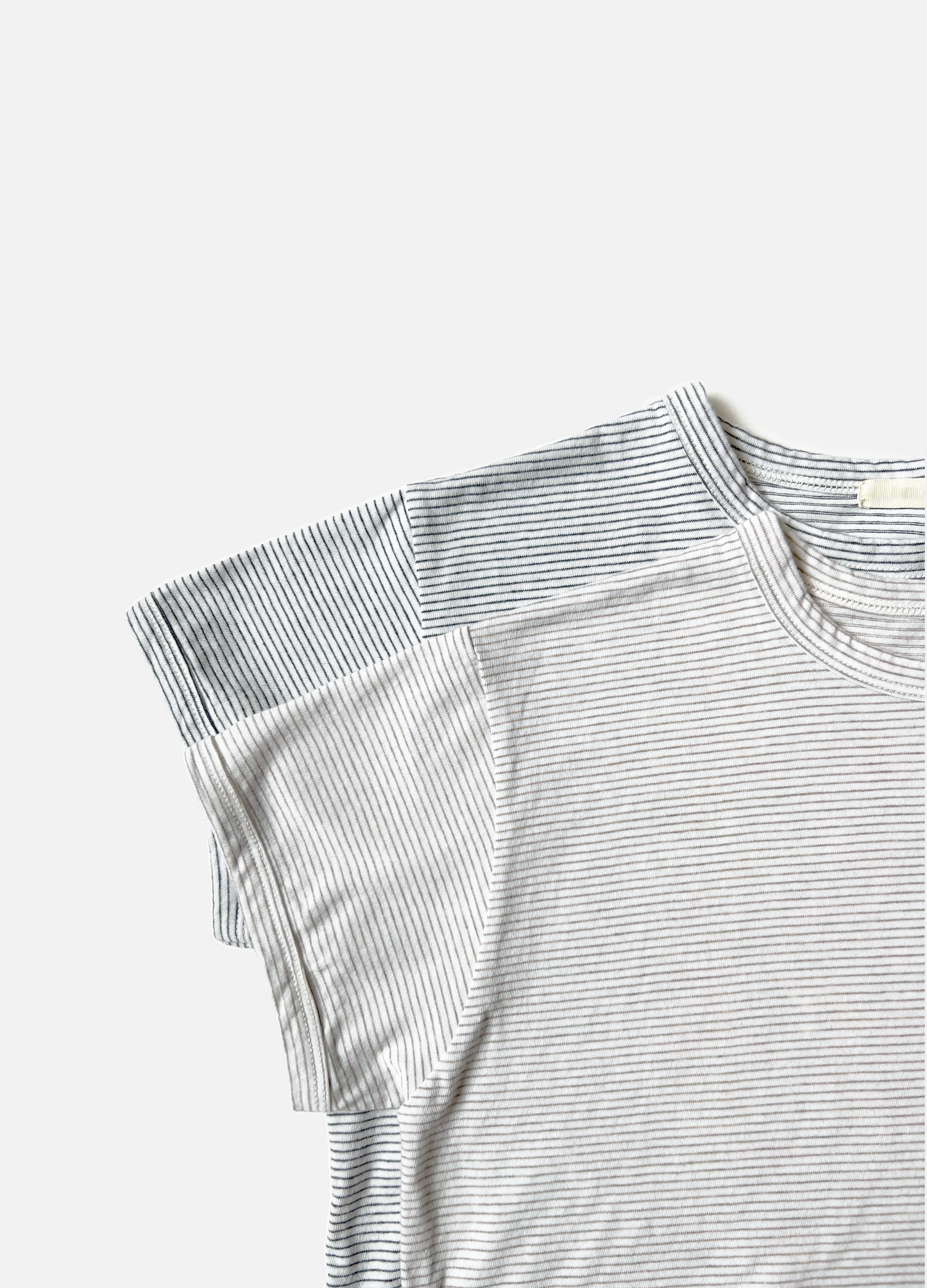 Boxy Stripe Short Sleeve Tee