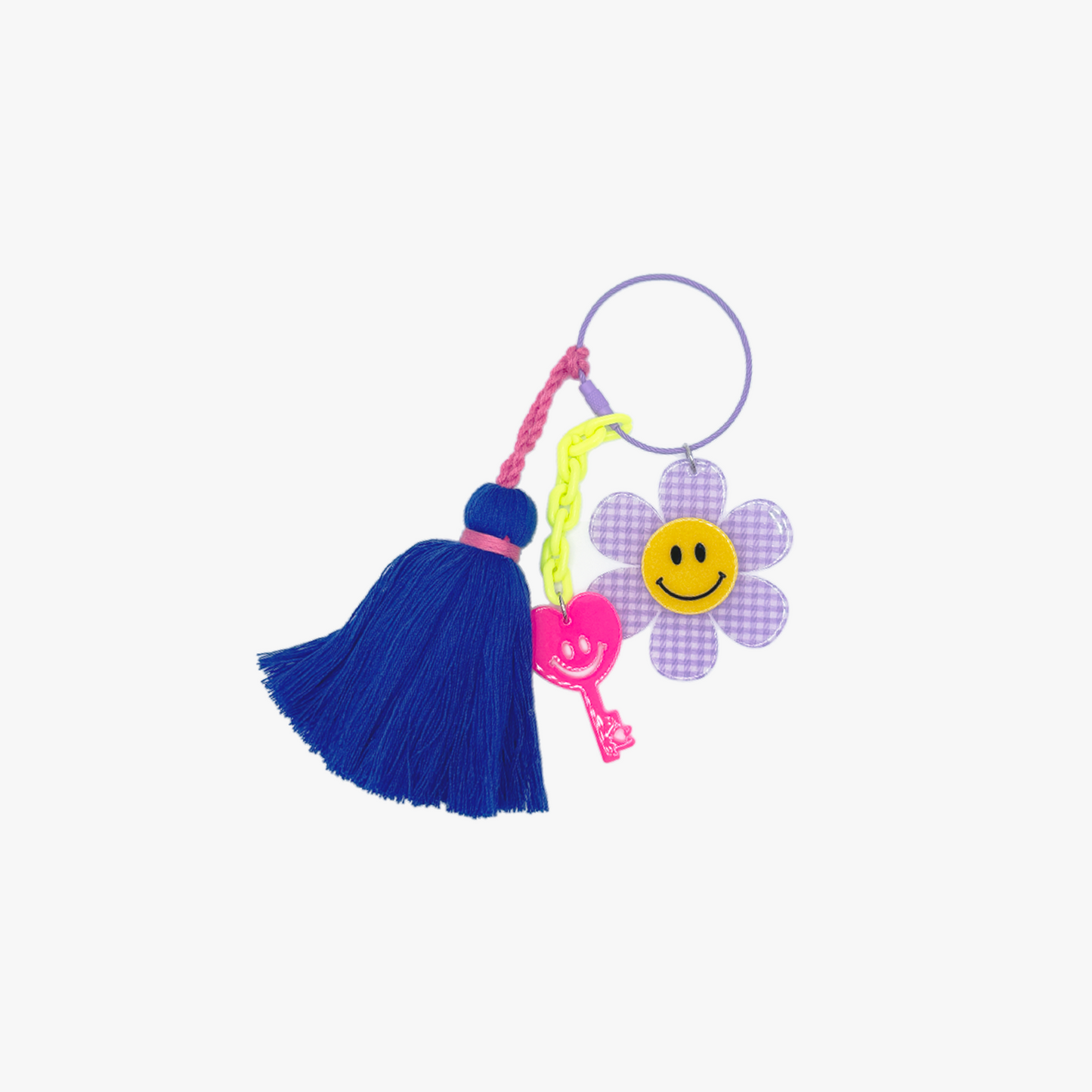 Purple Flower Charm