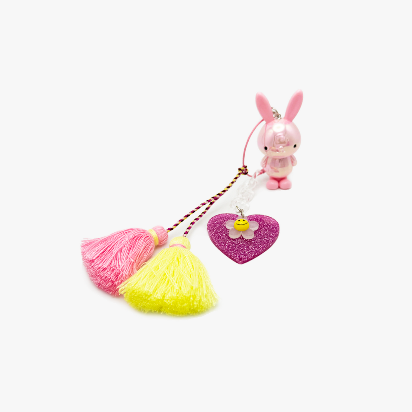 Pink Bunny Charm