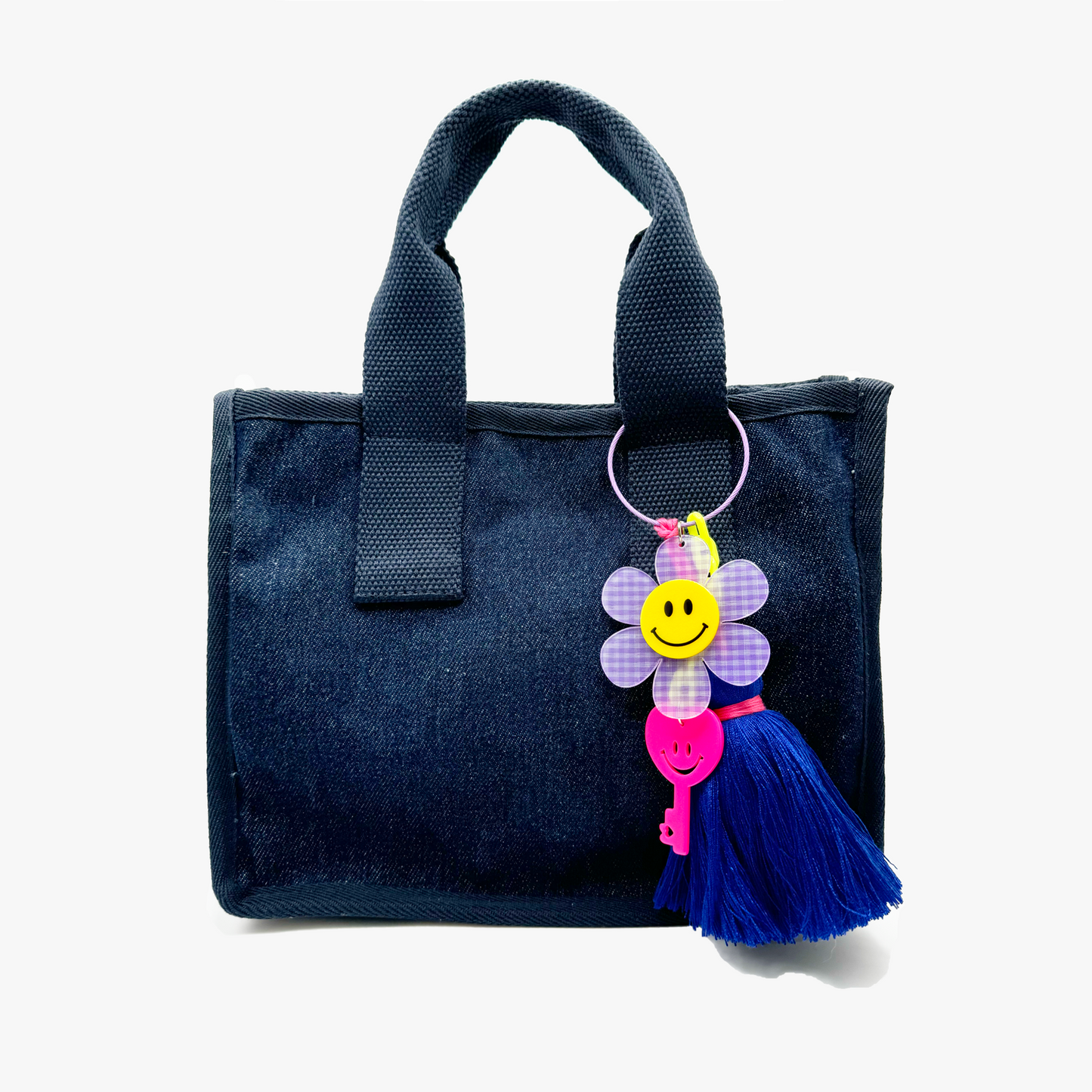Purple Flower Charm