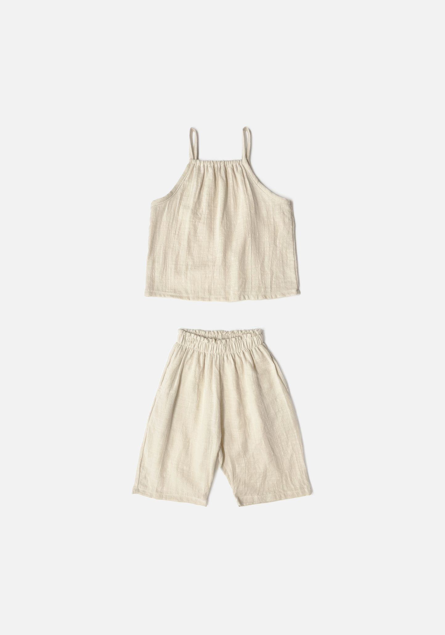 Linen Blend Tank Set