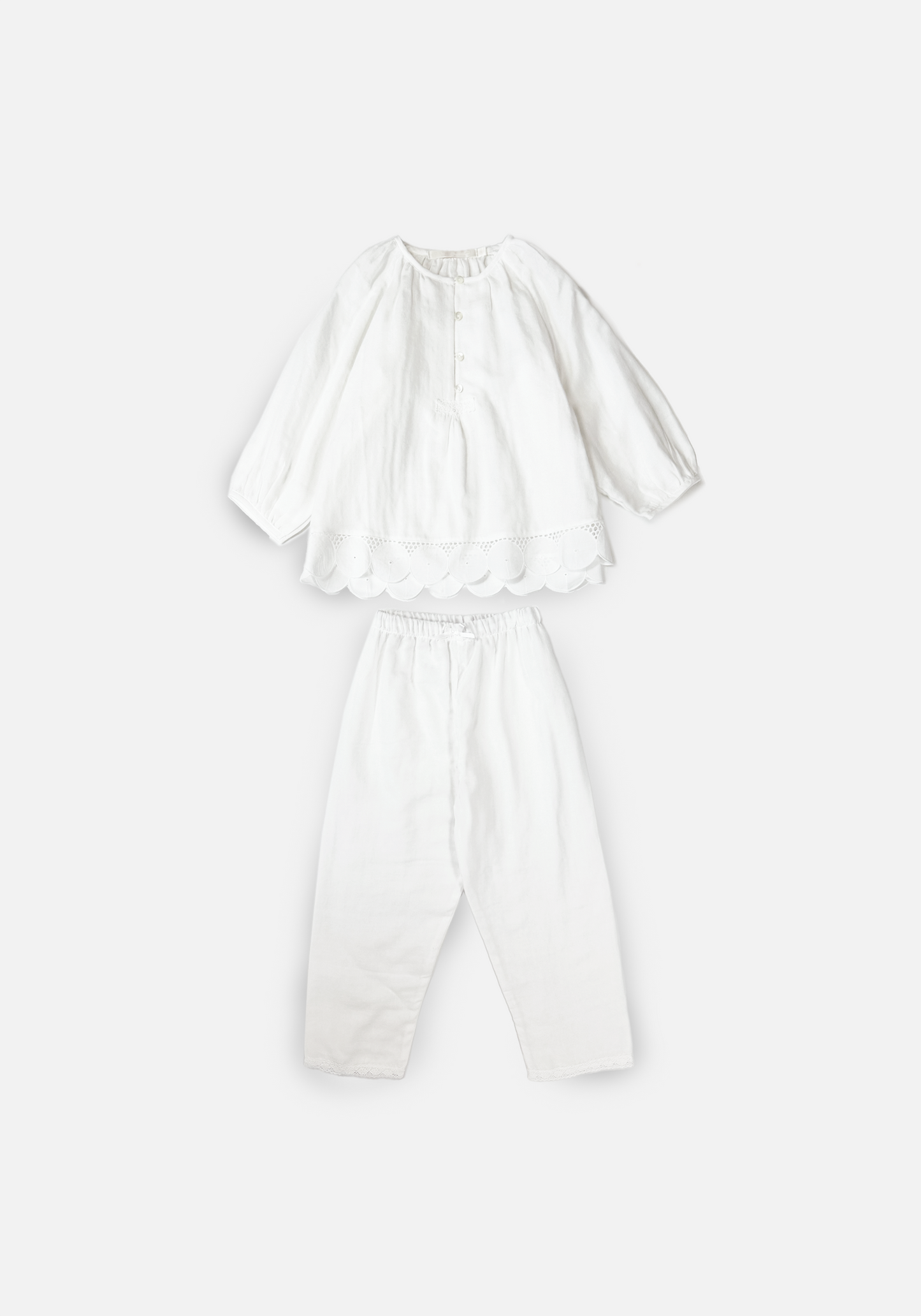 Scallop Hem Set