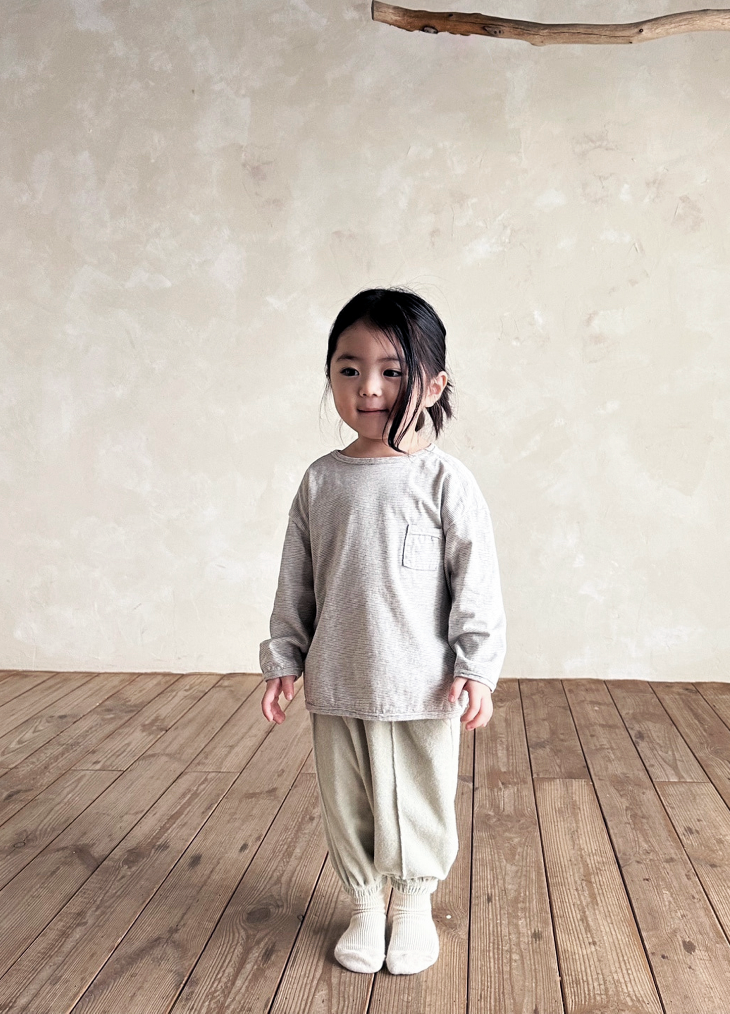 Boxy Pocket Stripe T-shirt