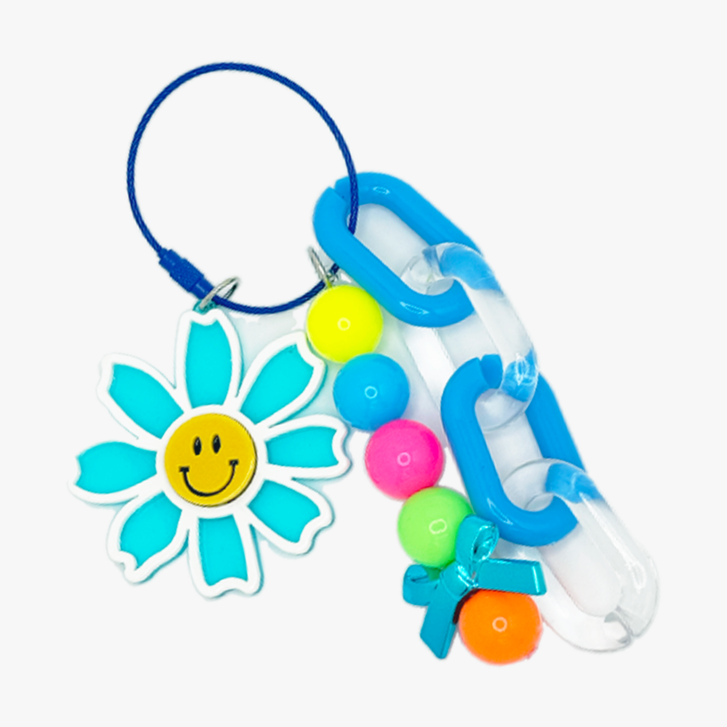 Blue Flower Charm