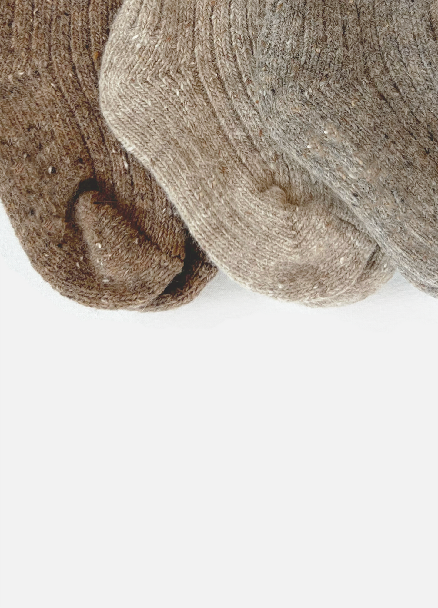 Comfy Wool Socks Set (Set of 3)