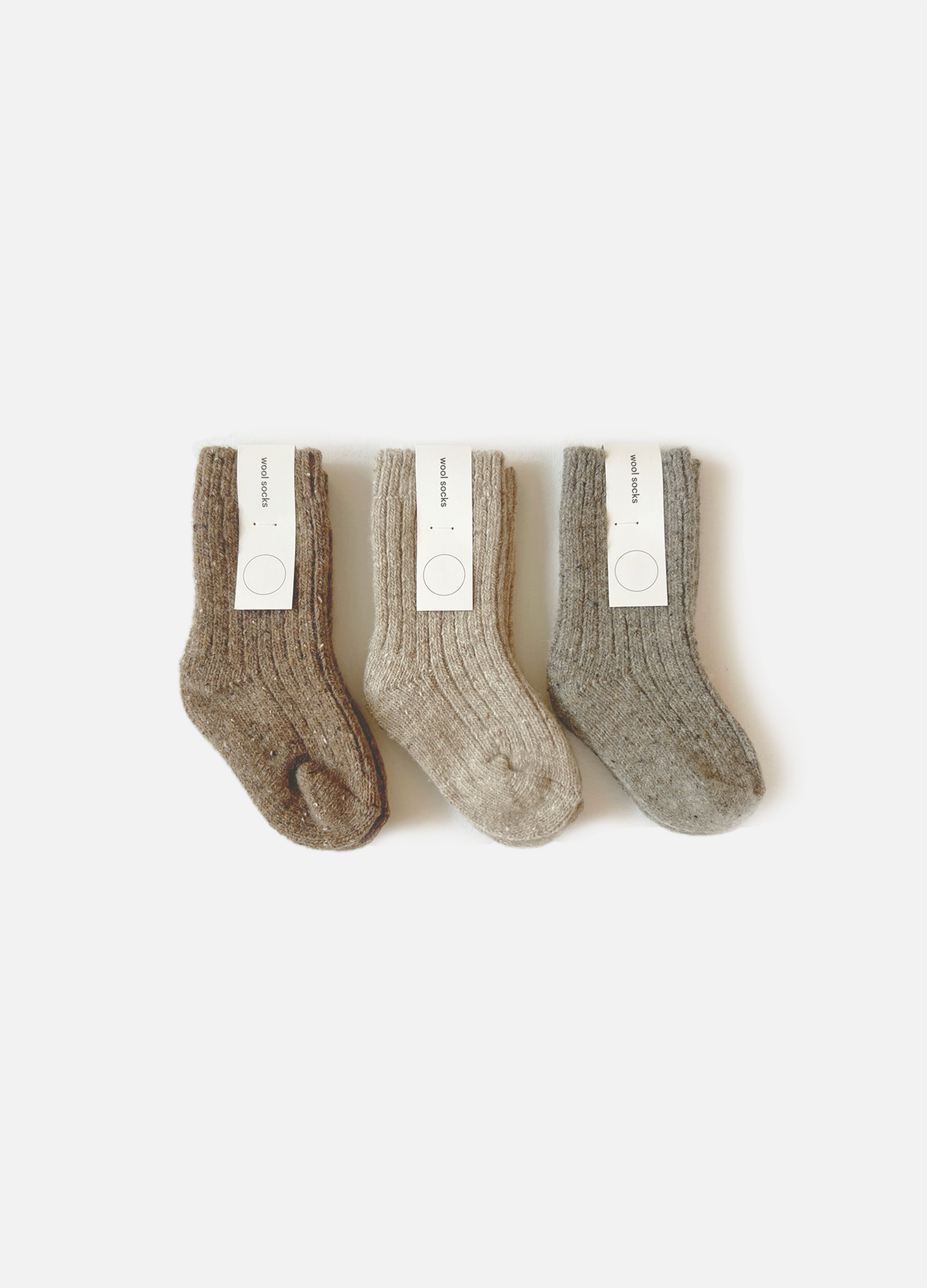 Comfy Wool Socks Set (Set of 3)