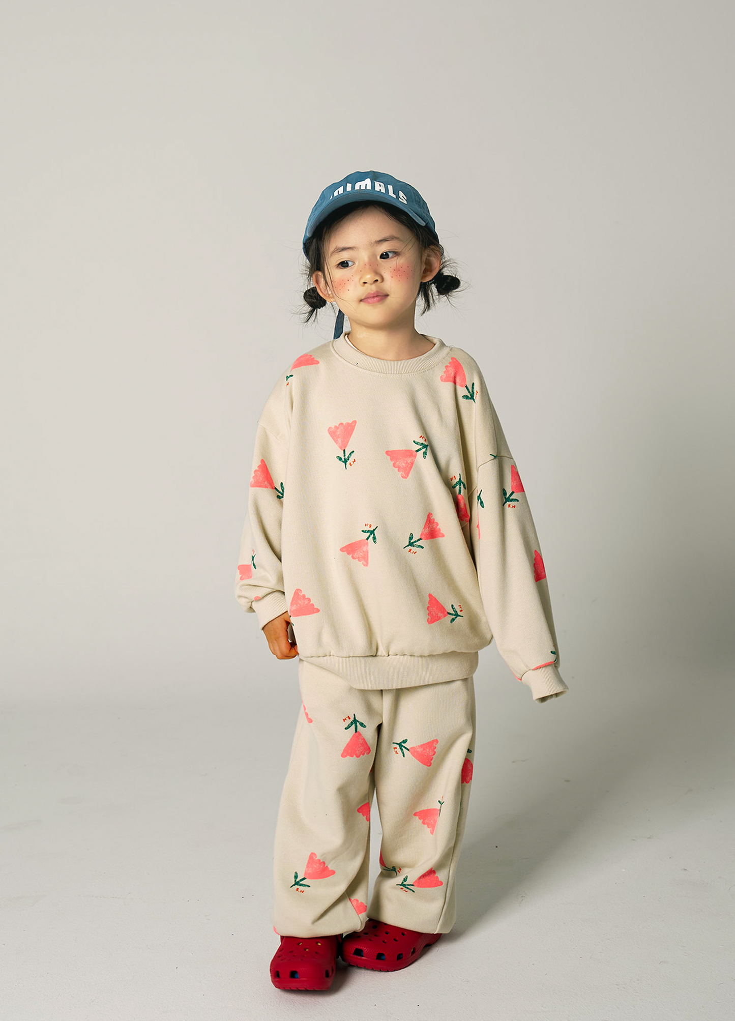 Coral Flower Sweatshirt (Junior)