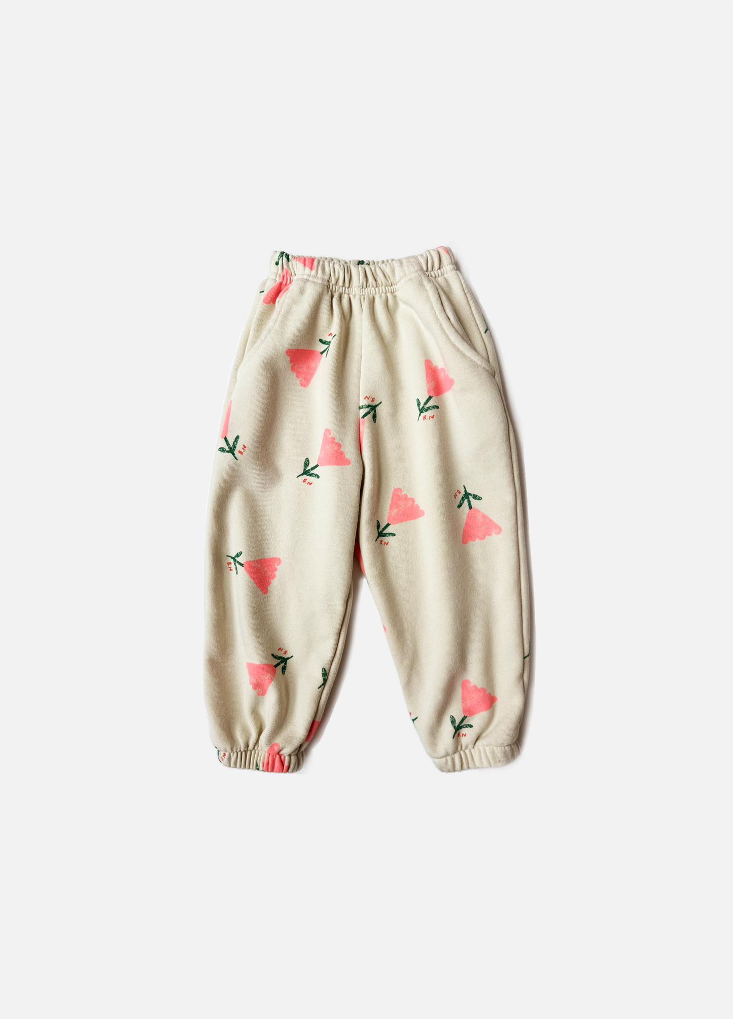 Coral Flower Jogger Pants (Junior)