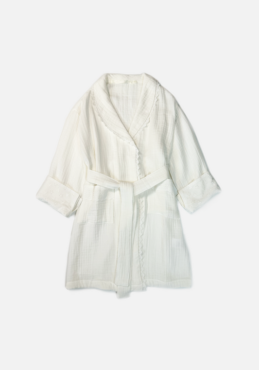 Cotton Gauze Robe