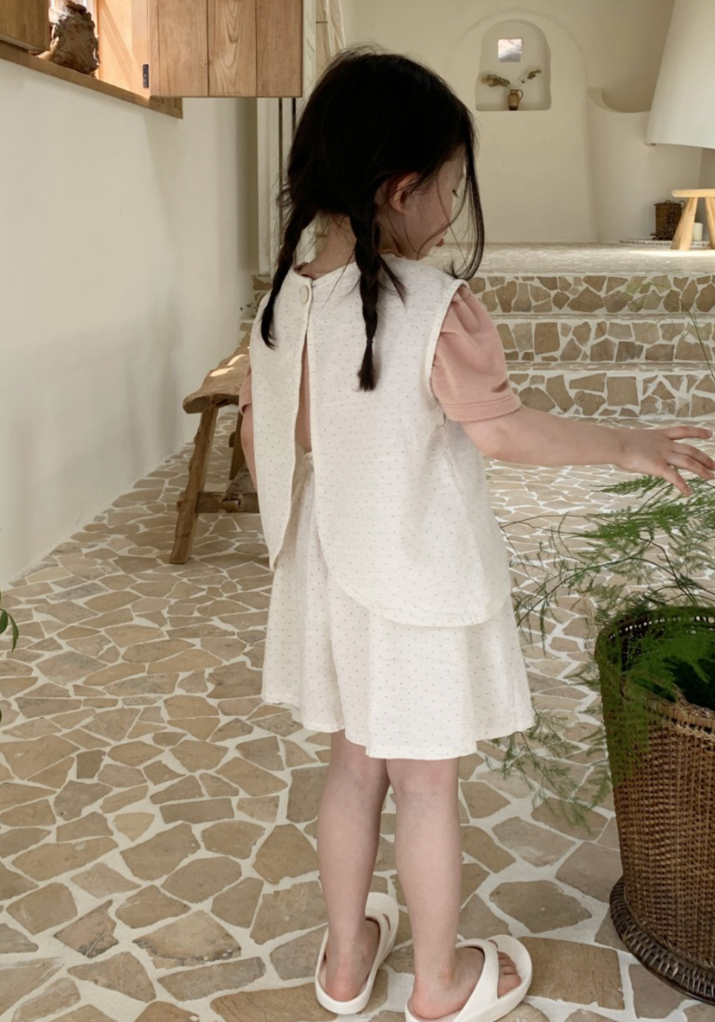 Ditsy Dot Shorts Set