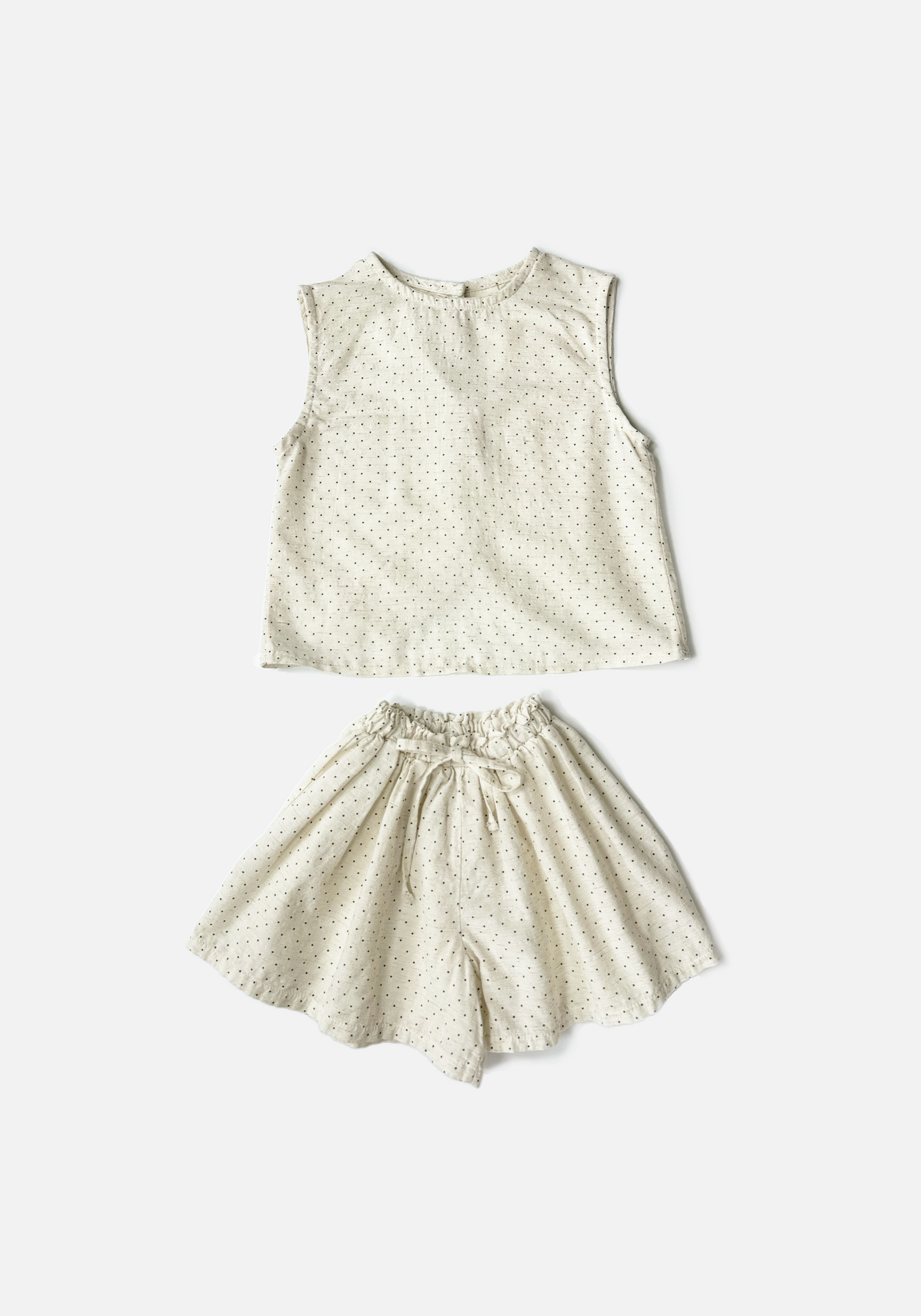 Ditsy Dot Shorts Set