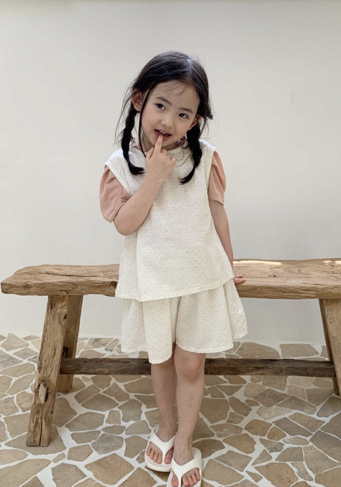 Ditsy Dot Shorts Set