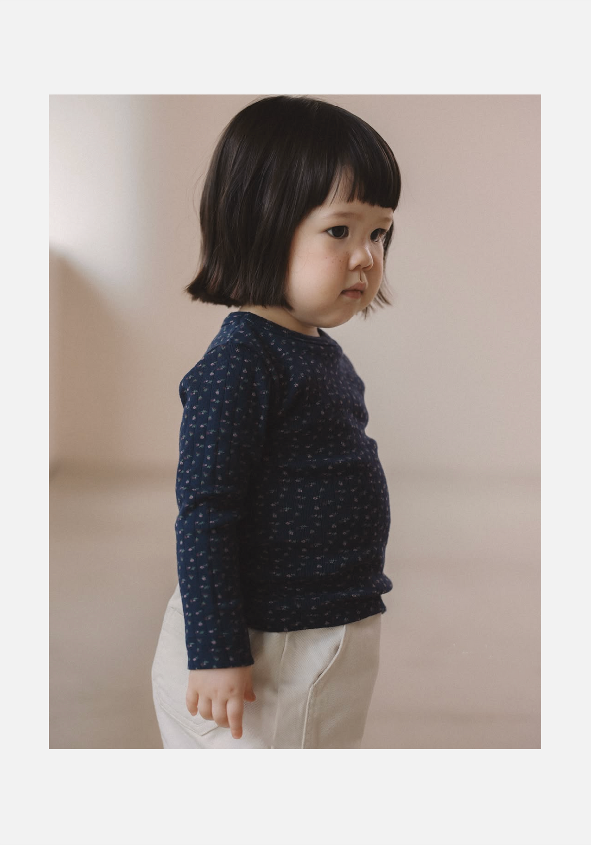 Ditsy Pointelle T-Shirt
