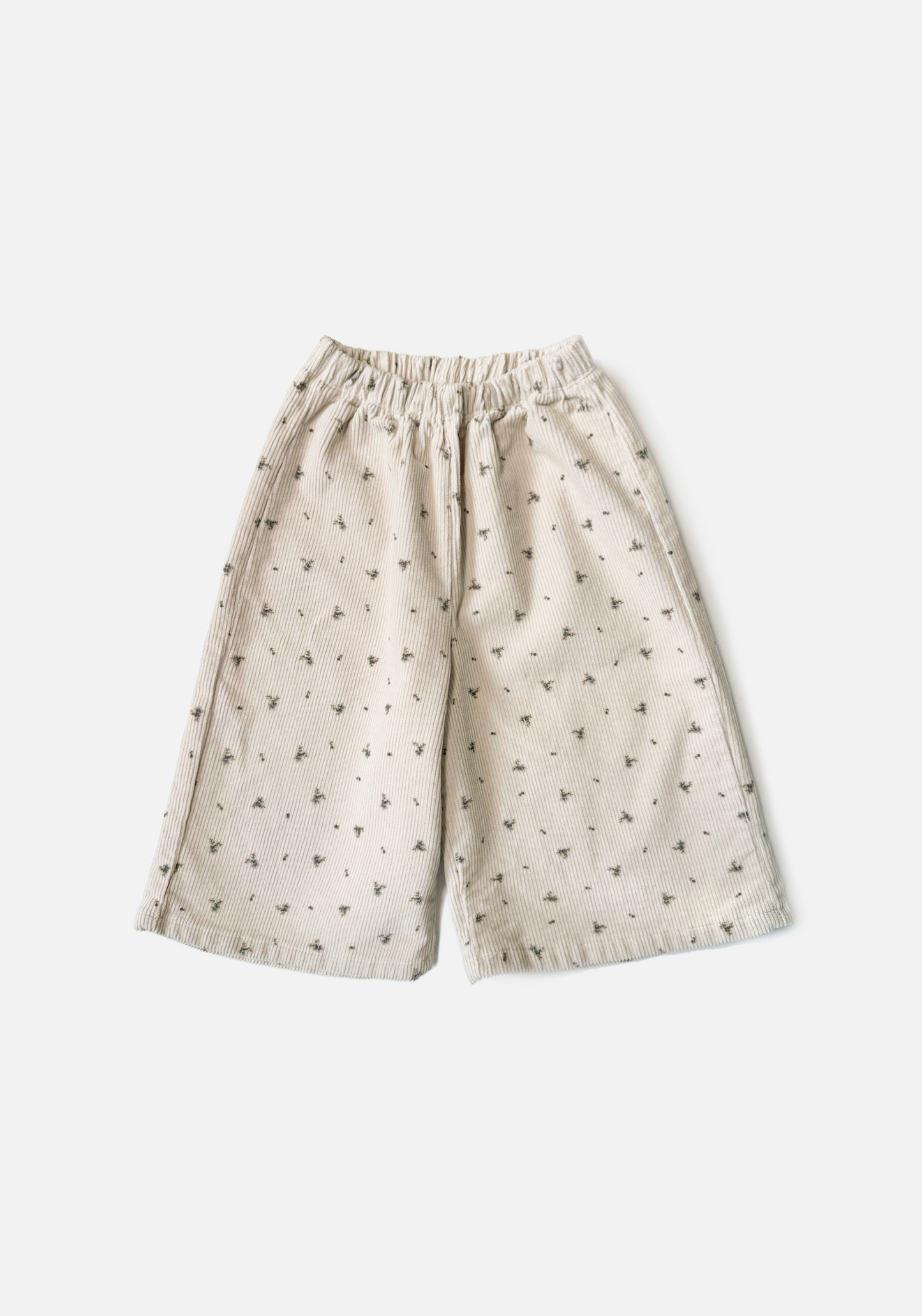 Floral Corduroy Pants