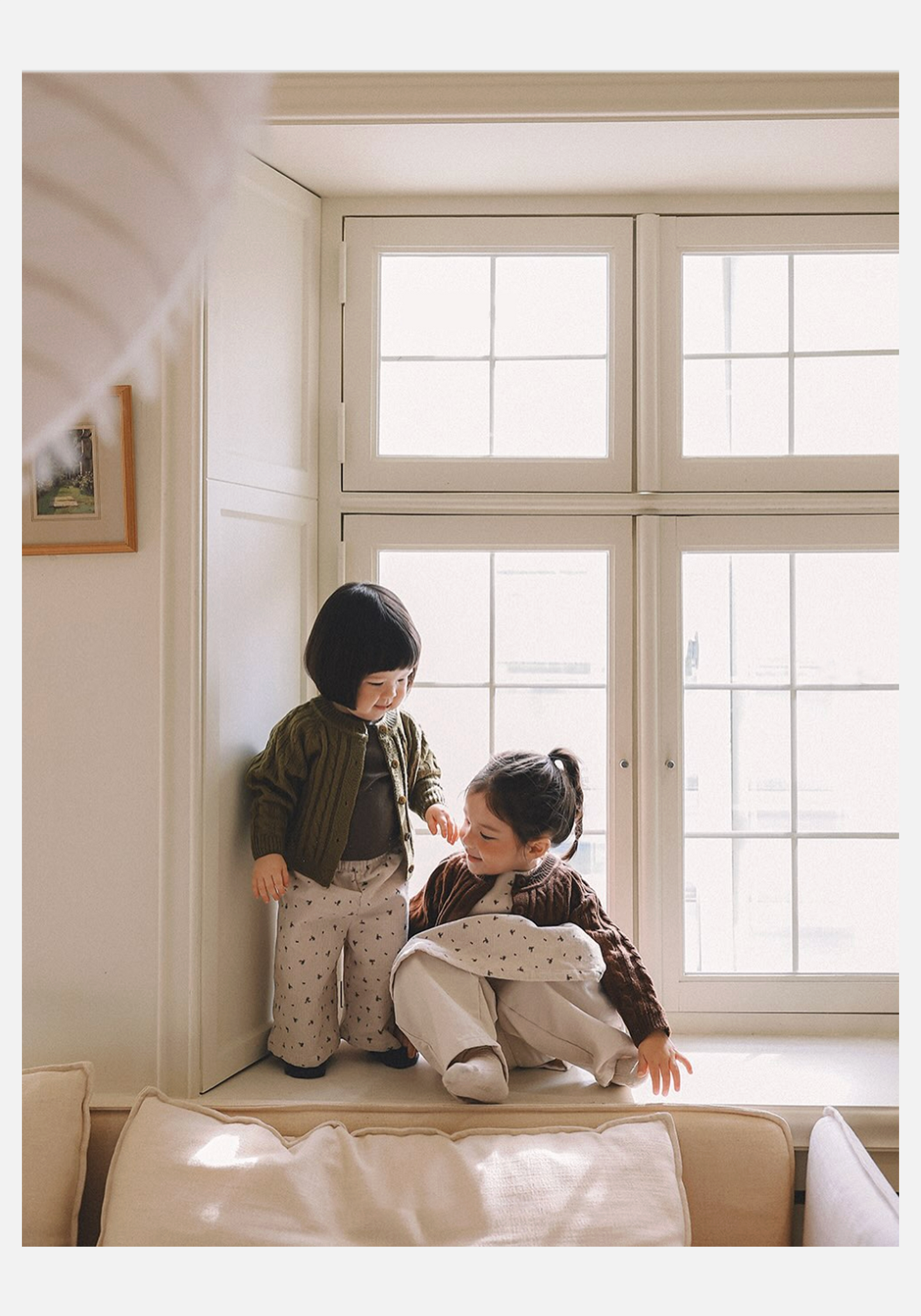 Floral Corduroy Pants