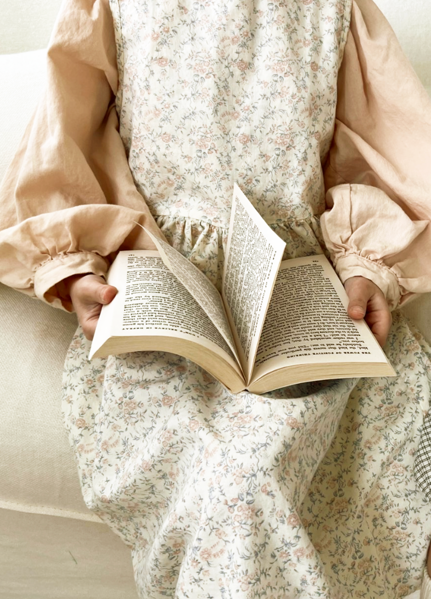 Ivory Floral Dress