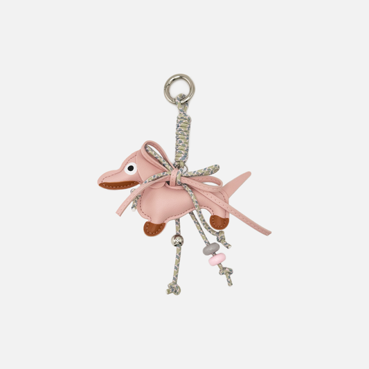 Pink Dog Charm