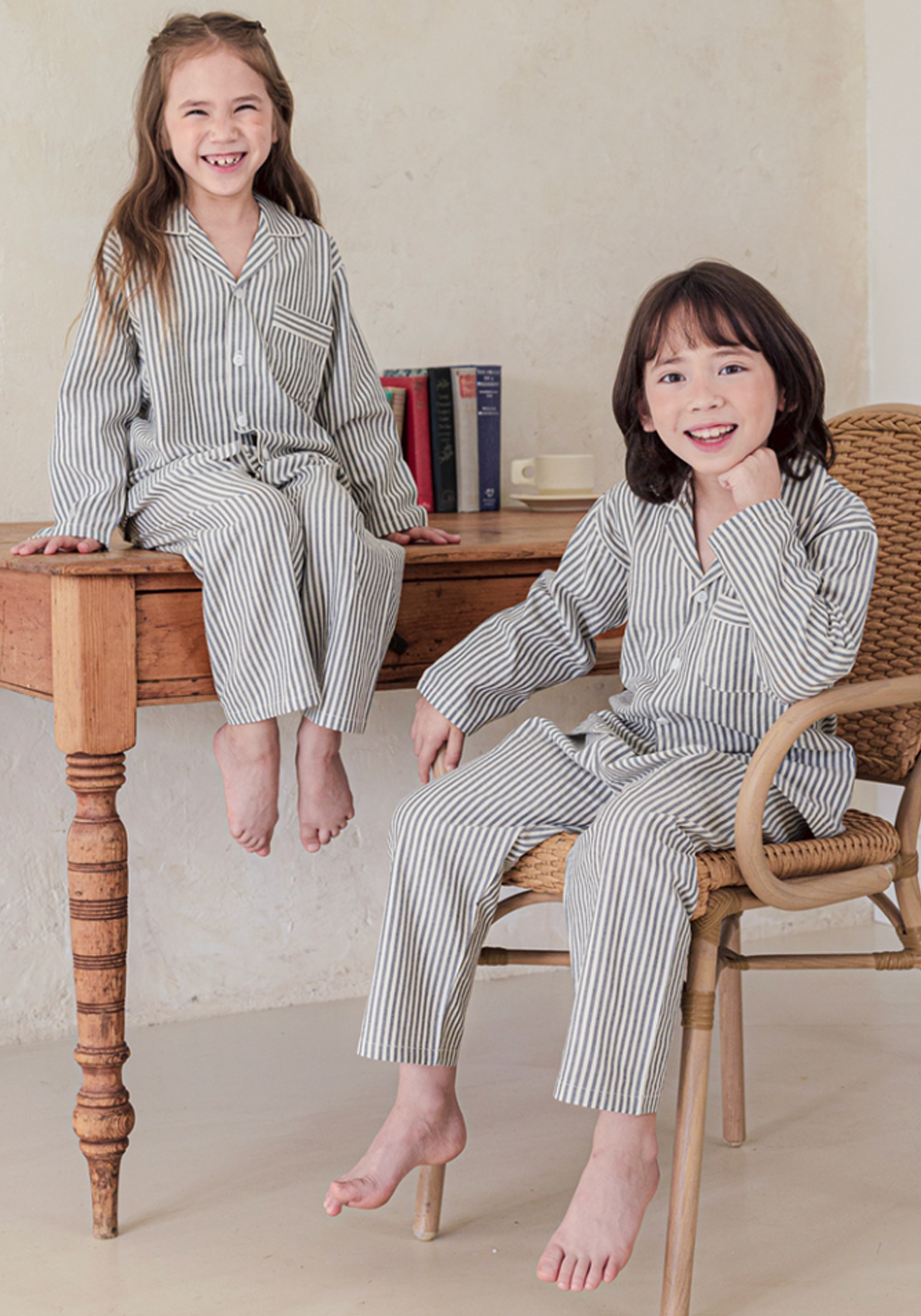 Stripe Flannel Set