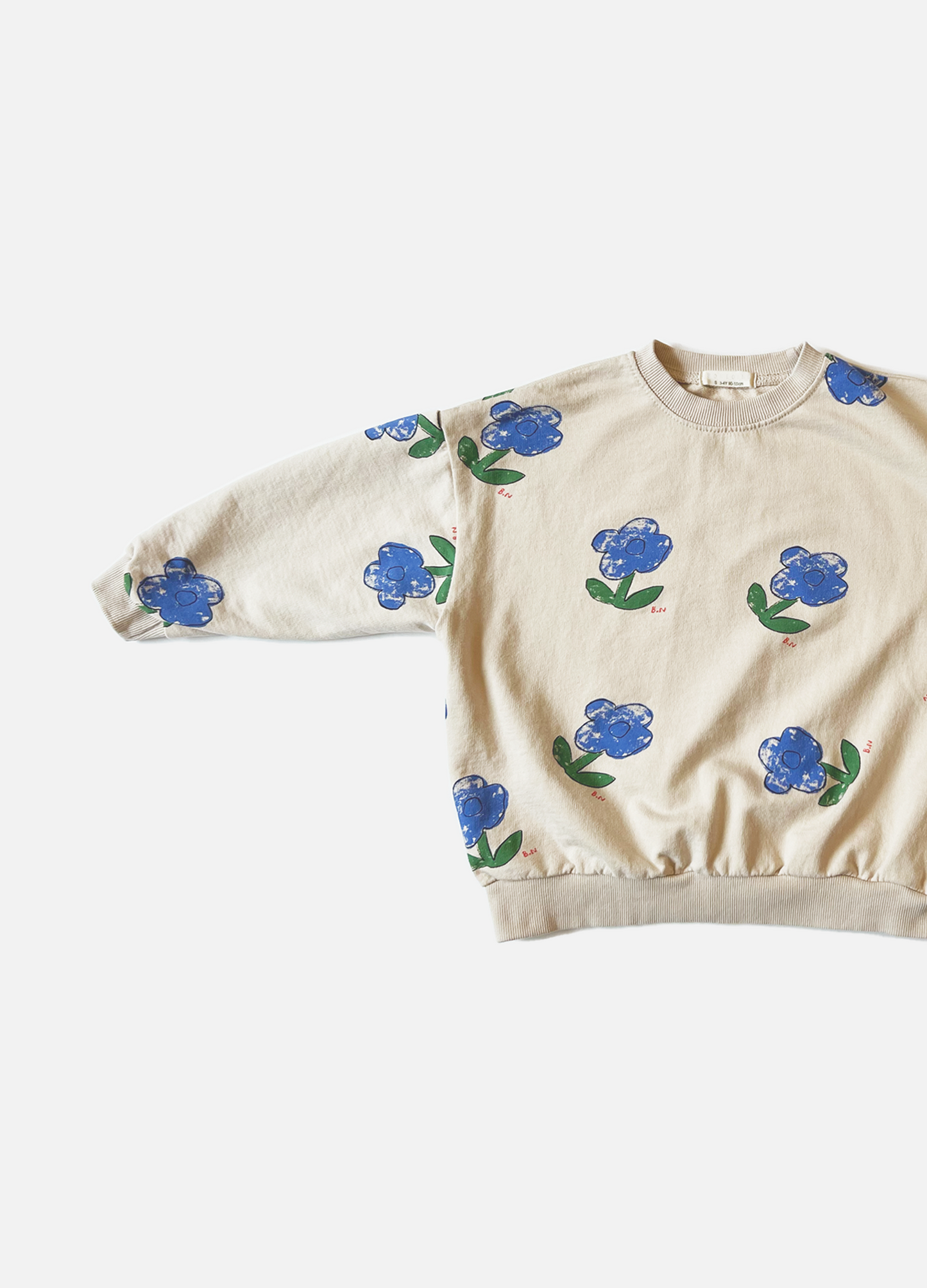 Blue Flower Sweatshirt (Junior)